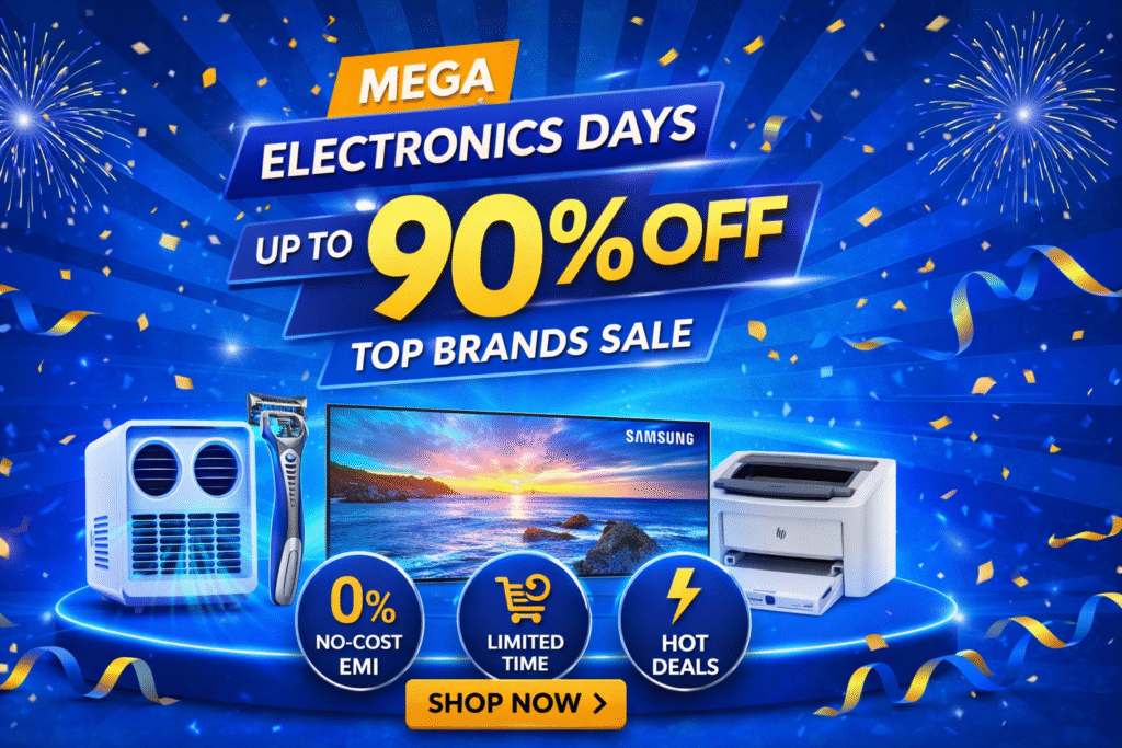 Shop Mini AC, Clothing, Undergarments, Iron, Car Cleaners, Cosmetics, Kids Products & Razors – All-in-One Online Store